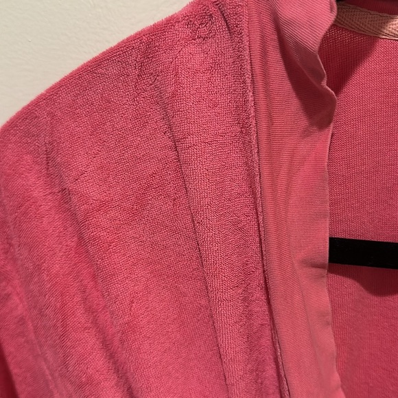 Josie Natori Brushed Terry Robe - Picture 2 of 3